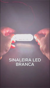 Sinaleira Led Branca