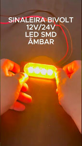 Sinaleira Bivolt 12V/24V Led SMD mbar