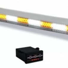 Giroflex bicolor com leds nas laterais