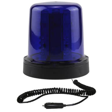10 Giroled Giroflex redondo azul im� e plug 32 leds 12vcc