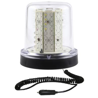 10 Giroled Giroflex redondo branco im� e plug 32 leds 12vcc