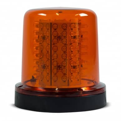 10 Giroled Giroflex redondo �mbar com fixa��o por parafusos com 64 leds bivolt 110/220v