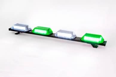 5 Giroflex 1.0mt 4 cupulas 264 leds 12v ou 24v verde e branco