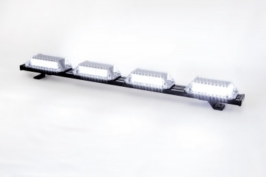 5 Giroflex 1.0mt 4 cupulas 264 leds 12v ou 24v Branco