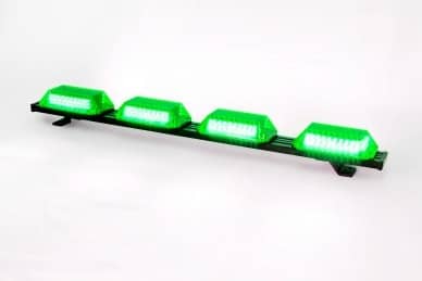 5 Giroflex 1.0mt 4 cupulas 264 leds 12v ou 24 verde