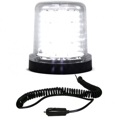 10 Giroled Giroflex redondo branco im� e plug 128 leds 12vcc ou 24vcc