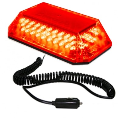 10 Giroled Giroflex c�pula vermelho im� e plug 12vcc ou 24vcc
