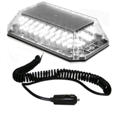 10 Giroled Giroflex c�pula branco im� e plug 12vcc ou 24vcc
