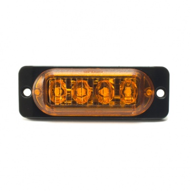 30 Sinaleira Lanterna Lateral bivolt 12v 24v Led SMD Laranja �mbar 0,8w
