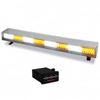 4 Giroled giroflex sinalizador barra 1.20m Led Lateral 12vcc 24vcc bicolor