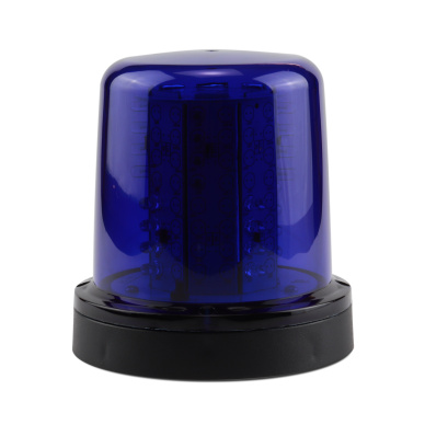 10 Giroled Giroflex redondo azul com fixa��o por parafusos e 32 leds 12vcc