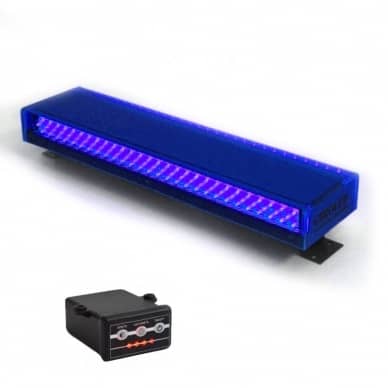 3 Giroled Giroflex sinalizador 60cm 12vcc 24vcc azul