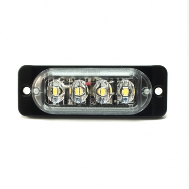 30 Sinaleira Lanterna Lateral bivolt 12v 24v Led SMD branca 0,8w