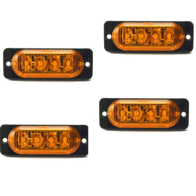 20 Sinaleira Lanterna Lateral 12v ou 24v Led SMD Laranja �mbar 2w