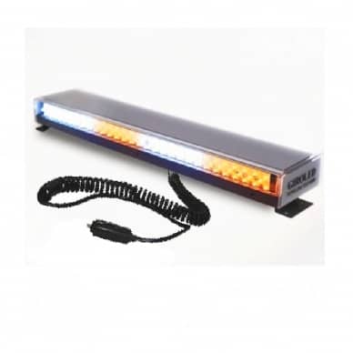 3 Giroflex Giroled bicolor Barra 64cm 12v Com Im� E Plug Efeitos