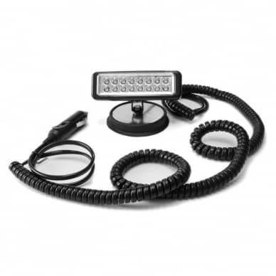 10Extens�o de luz pendente base imantada com plug 12v ou 24v