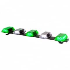 5 Giroflex 1.0mt 5 cupulas 180 leds 12v ou 24v verde branco