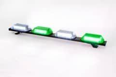 5 Giroflex 1.0mt 4 cupulas 264 leds 12v ou 24v verde e branco